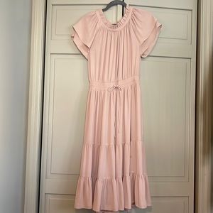 Ann Taylor EUC Blush Dress